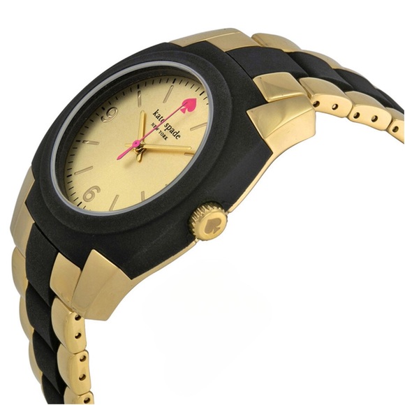 KATE SPADE • Women’s Gold & Black Skyline Watch - Picture 5 of 5